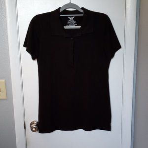 WOMEN'S "FADED GLORY" BLACK PULLOVER SHIRT